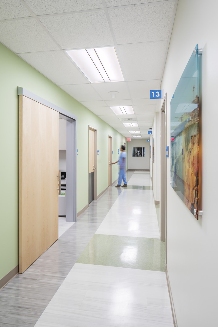 Rady Children's Hospital hallway